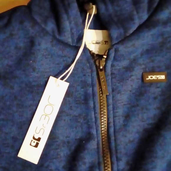 Joe's Jeans Faux Fur Lined Hoodie Big Boys Size 5 - Picture 3 of 5